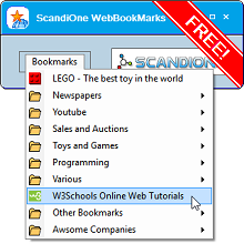 ScandiOne WebBookmarks